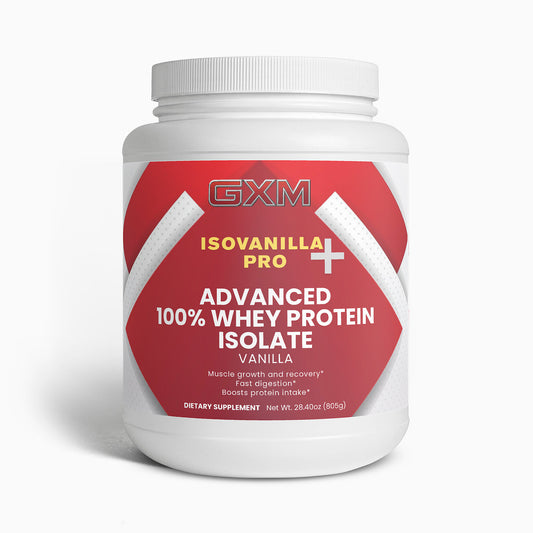 IsoVanilla Pro+ : Advanced 100% Whey Protein Isolate (Vanilla)